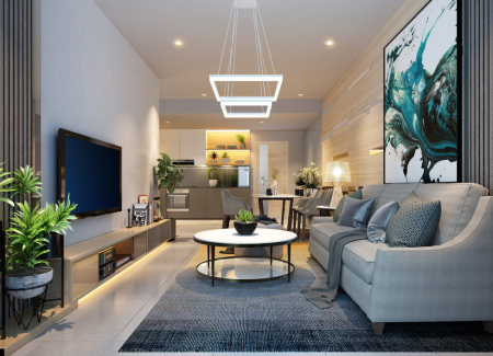 Bánh căn góc 2PN, 2WC tại The Privia Khang Điền - Diện tích 69m², giá 4,14 tỷ, không gian thoáng, đầy đủ tiện ích, đúng giá