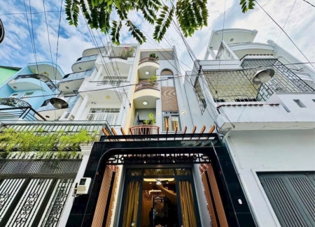 Bán Nhà 4 tầng Lê Văn Sỹ, Tân Bình – full nội thất, hẻm xe hơi